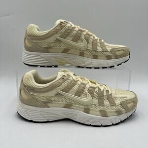 Mens Size 9.5 Nike P-6000 SE Alabaster Black Sail Sneakers HF0015 700